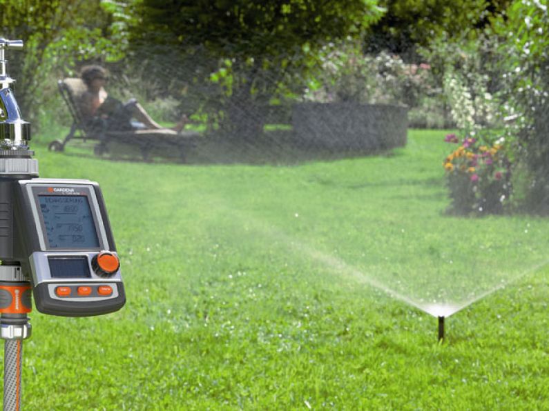 Example of irrigation system for private or public gardens