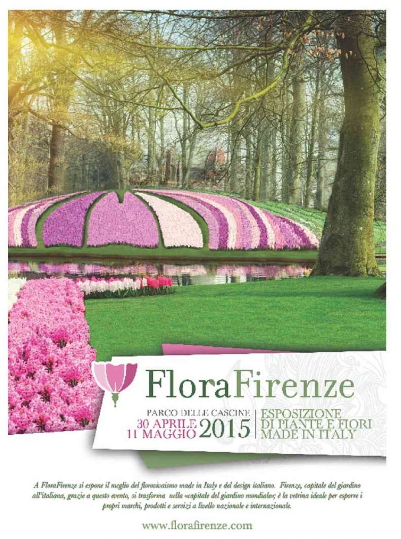 30 Aprile – 11 Maggio  Flora Firenze